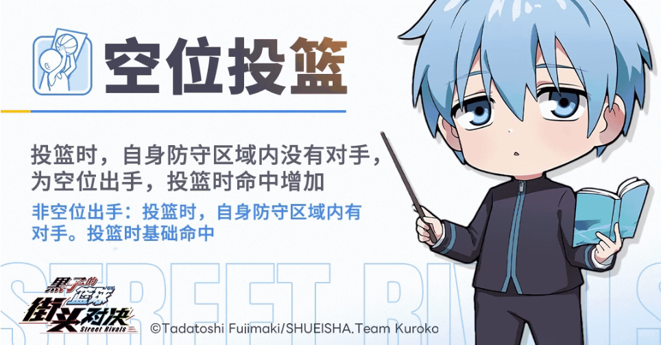 黑子的篮球街头对决玩法小课堂——高效投篮小知识