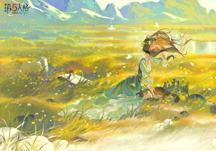 《第五人格》溯洄系列：「奇珍时装」“使徒”-花间晚祷限时上架商城，首周购买可享7.2折~