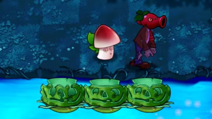 《植物大战僵尸融合版》再生南瓜与樱桃魅惑菇融合配方！